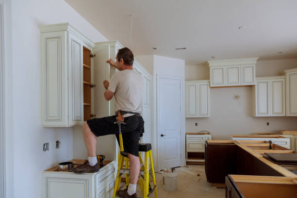 Cabinet Refacing Before After Faribault